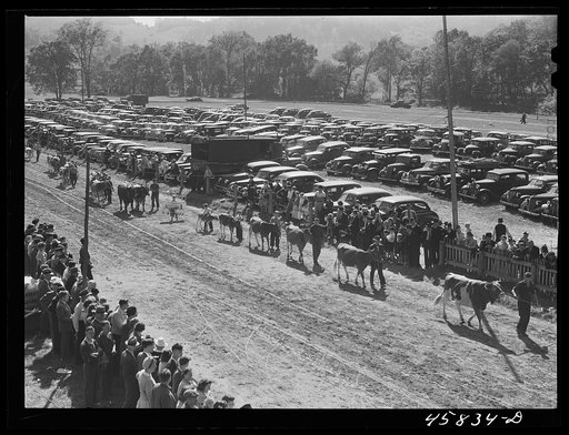 The parade at the World's Fair at Tunbridge, Vermont