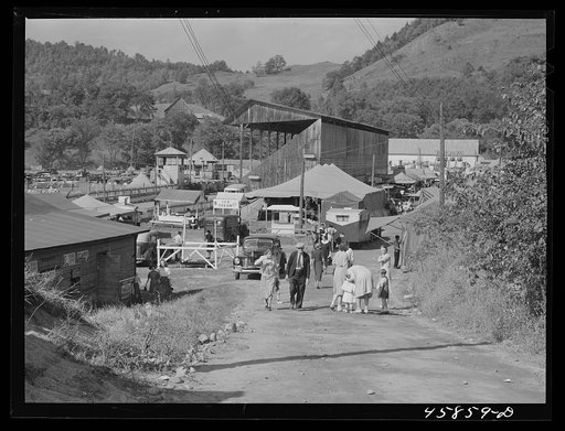 Untitled photo, possibly related to: General view of World's Fair. Tunbridge, Vermont