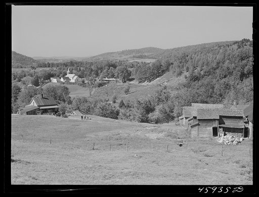 Untitled photo, possibly related to: Landscape at Montgomery Center, Vermont