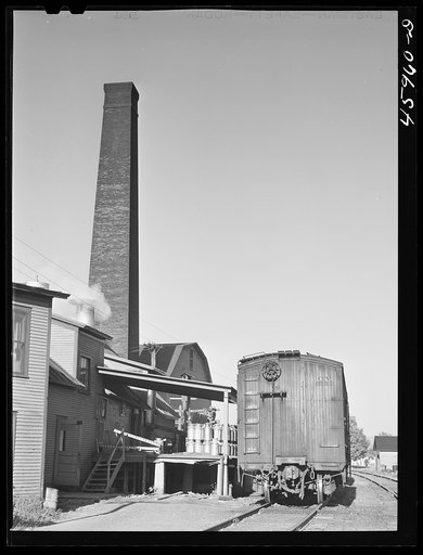 At a New England Dairies creamery in Enosburg Falls, Vermont