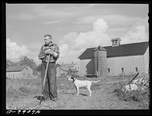 Mr. Dan Sampson formerly had a small farm in the Pine Camp expansion area; he is now living on a (210) acre farm in South Rutland, New York obtained through the New York defense relocation corporation