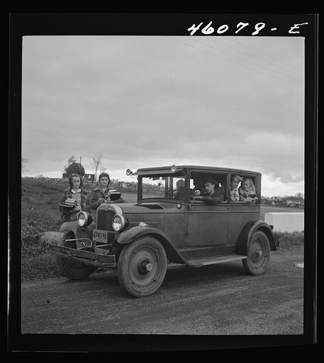 Mr. Ray Lyman FSA (Farm Security Administration) dairy farmer near Castleton, Vermont