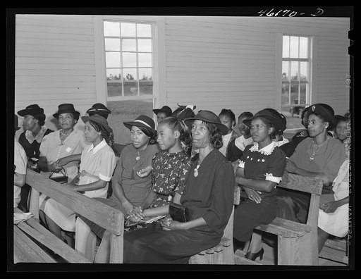 Untitled photo, possibly related to: Siloam, Greene County, Georgia (vicinity). The Mount Pleasant colored church