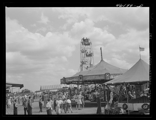 Untitled photo, possibly related to: Greensboro, Georgia. The Greene County fair