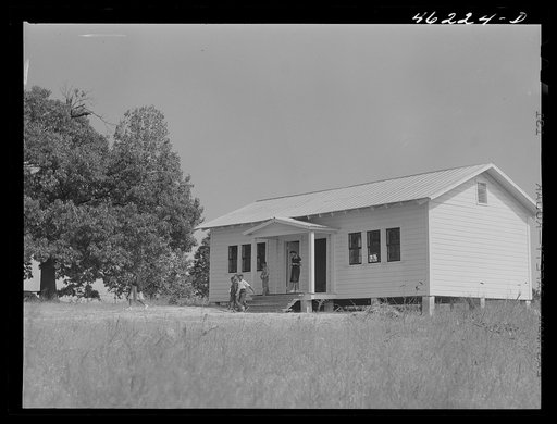 Untitled photo, possibly related to: Oakland community, Greene County, Georgia (vicinity). One of the new schools for Negro children