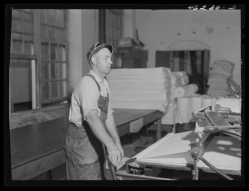 Greensboro, Georgia. In the Mary-Leila cotton mill