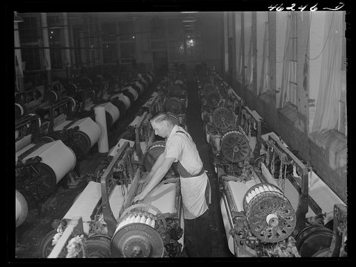 Greensboro, Greene County, Georgia. The Mary-Leila cotton mill