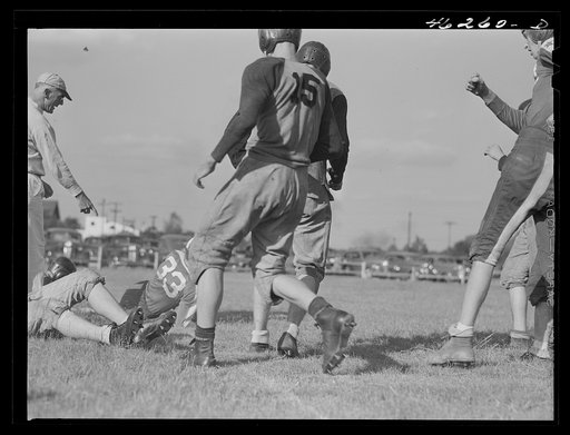 Greensboro, Greene County, Georgia. High school football game