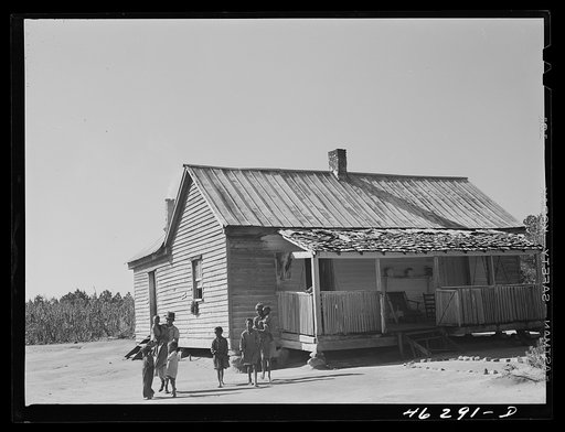 Untitled photo, possibly related to: Oakland community, Greene County, Georgia. (vicinity). The family of Gus Wright, FSA (Farm Security Administration) client