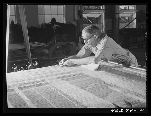 Greensboro, Greene County, Georgia. In the Mary-Leila cotton mill
