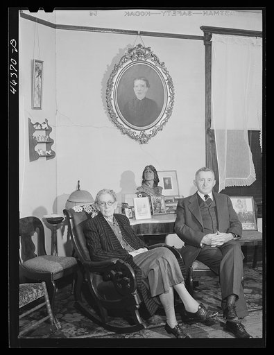 Untitled photo, possibly related to: Dr. and Mrs. T. Rice, Dr. Rice is county historian. Greensboro, Greene County, Georgia