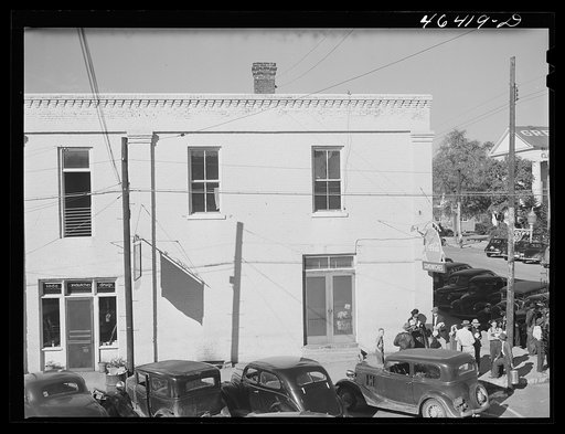 Untitled photo, possibly related to: View of Greensboro, Greene County, Georgia. on Saturday afternoon