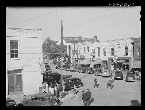 Untitled photo, possibly related to: View of Greensboro, Greene County, Georgia. on Saturday afternoon