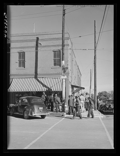 Untitled photo, possibly related to: Greensboro on a Saturday afternoon, Greene County, Georgia