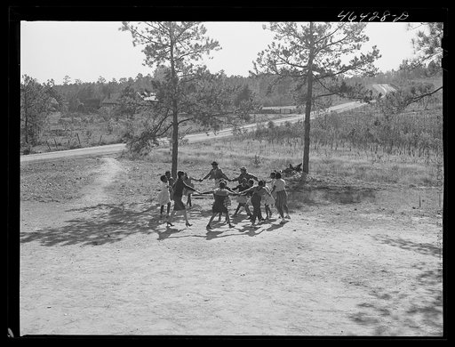 Untitled photo, possibly related to: During the play period at the Alexander Community School in Greene County, Georgia