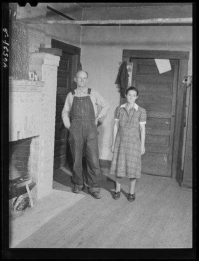 Mr. and Mrs. Wilks, FSA (Farm Security Administration) clients, near Union Point. Greene County, Georgia