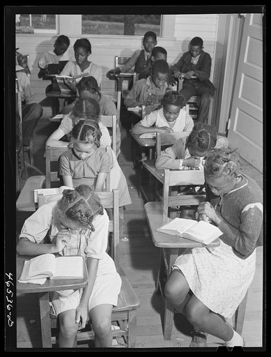 At the Alexander Community School in Greene County, Georgia