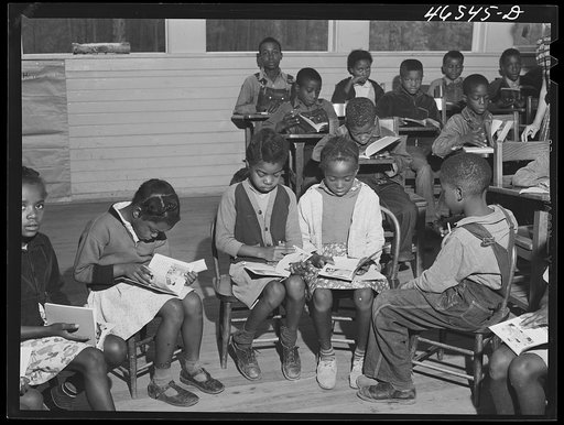 At the Alexander school in Greene County, Georgia