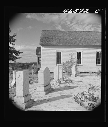 Bethany church, one of the oldest in the county near Siloam, Greene County, Gardner