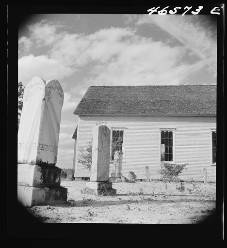 Untitled photo, possibly related to: Bethany church, one of the oldest in the county near Siloam, Greene County, Gardner