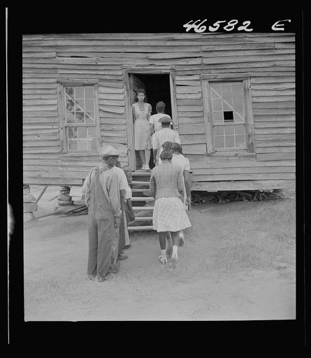 At the Veasey school for colored children. Greene County, Georgia