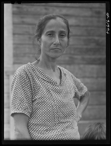 Manati, Puerto Rico (vicinity). Wife of a FSA (Farm Security Administration) borrower