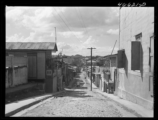 Untitled photo, possibly related to: Manati, Puerto Rico (vicinity). A slum area