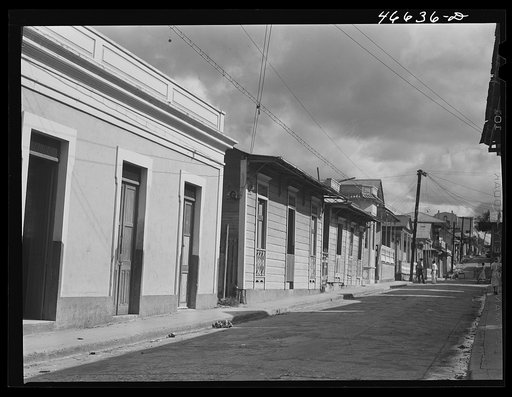 Untitled photo, possibly related to: Manati, Puerto Rico. A street