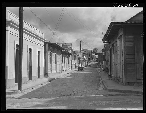 Untitled photo, possibly related to: Manati, Puerto Rico. A street