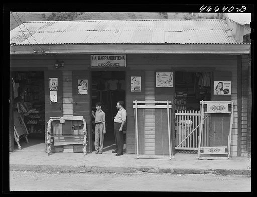 Barranquitas, Puerto Rico. General store