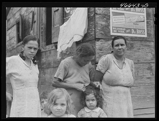 Barranquitas, Puerto Rico. In slum area