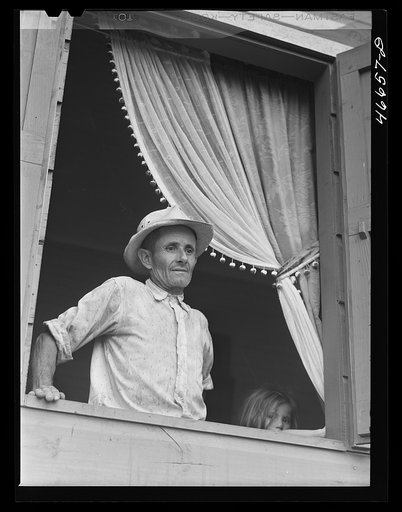 Barranquitas, Puerto Rico (vicinity). FSA (Farm Security Administration) tenant purchase borrower. The house was built by FSA. His crops include tobacco, plantain, rice and a few vegetables