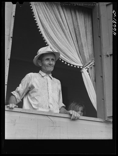 Untitled photo, possibly related to: Barranquitas, Puerto Rico (vicinity). FSA (Farm Security Administration) tenant purchase borrower. The house was built by FSA. His crops include tobacco, plantain, rice and a few vegetables