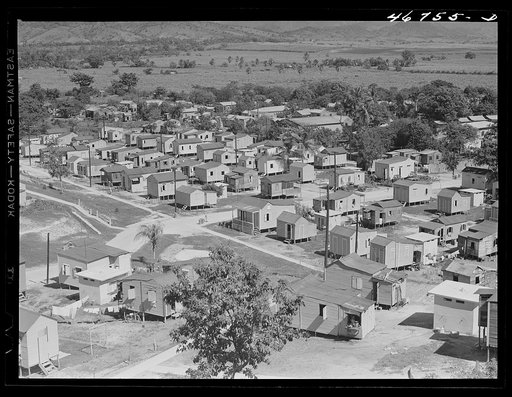 Ponce, Puerto Rico. A land and utility municipal housing project