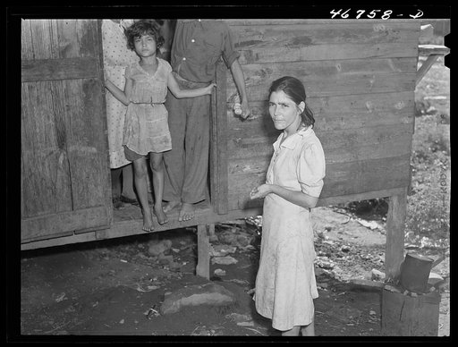 Ponce, Puerto Rico. In the slum area