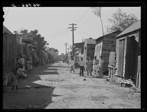 Ponce, Puerto Rico. In the slum area