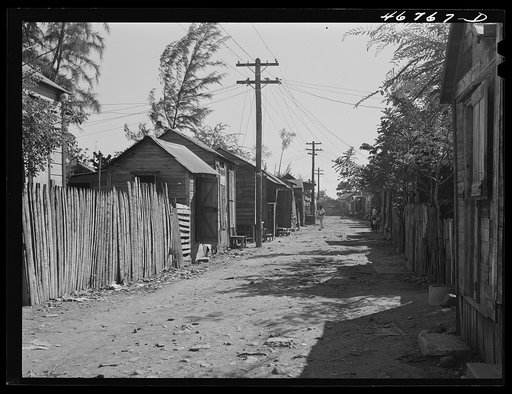 Untitled photo, possibly related to: Ponce, Puerto Rico. In the slum area