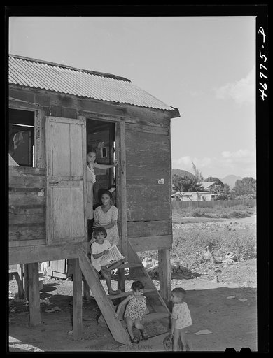 Ponce, Puerto Rico. In the slum area