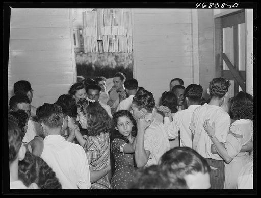 Corozal, Puerto Rico (vicinity). At a party for FSA (Farm Security Administration) tenant purchase borrowers on a farm
