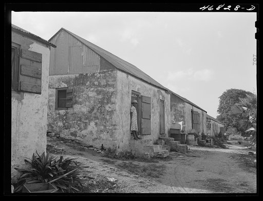 Untitled photo, possibly related to: Christiansted, Saint Croix Island, Virgin Islands (vicinity). At one of the slum "villages"
