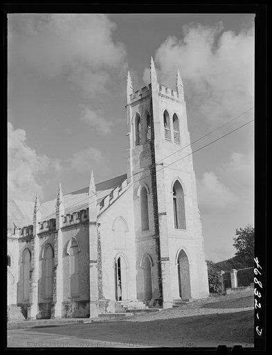 Christiansted, Saint Croix Island, Virgin Islands. Catholic [i.e. Anglican] church