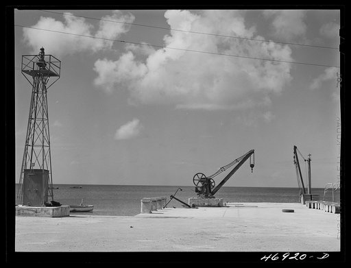 Untitled photo, possibly related to: Frederiksted, Saint Croix Island, Virgin Islands. The harbor