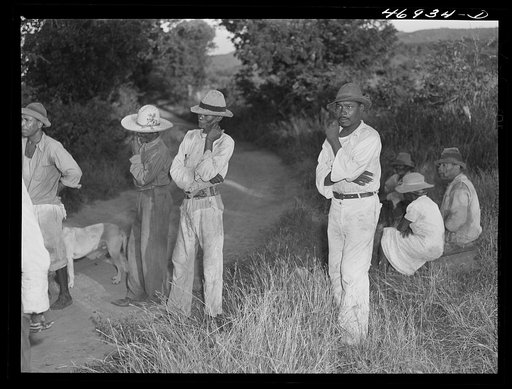 La Vallee, Saint Croix Island, Virgin Islands. At a FSA (Farm Security Administration) group meeting
