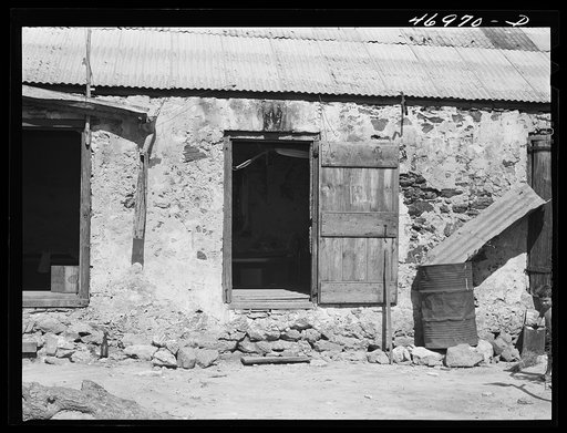 Untitled photo, possibly related to: Frederkiksted (vicinity), Saint Croix Island, Virgin Islands. One of the slum villages