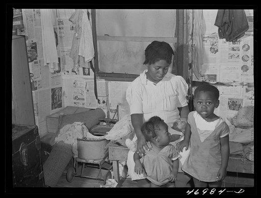 Williams, Saint Croix Island, Virgin Islands. In a FSA (Farm Security Administration) borrower's home