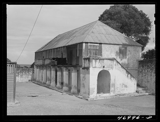 Christiansted, Saint Croix Island, Virgin Islands. An old house