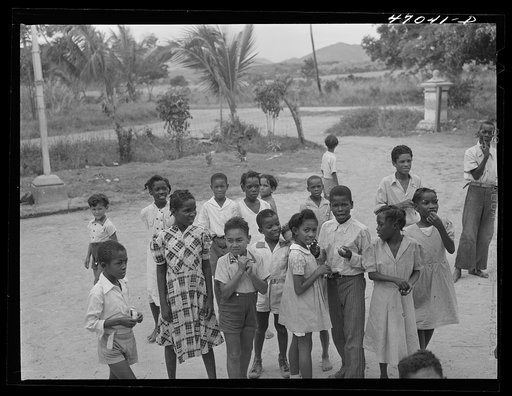 Christiansted, Saint Croix Island, Virgin Islands (vicinity). At an elementary school