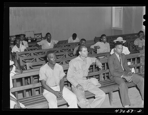 Frederiksted, Saint Croix Island, Virgin Islands, Court day