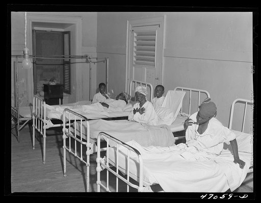 Frederiksted, Saint Croix Island, Virgin Islands. Women's ward of the Frederiksted hospital