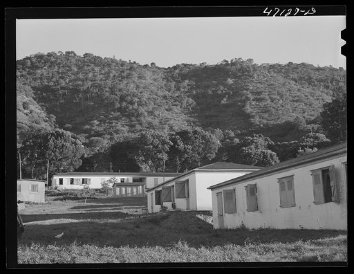 Charlotte Amalie, Saint Thomas Island, Virgin Islands. A federal housing project